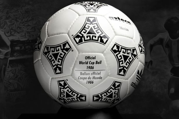 تۆپی ئازتێکا بۆ مۆندیالی 1986 لە مێکسیکۆ